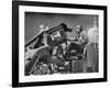 Man Operating Television Camera-Al Fenn-Framed Photographic Print