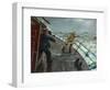 Man Overboard (Oil on Canvas)-Christian Krohg-Framed Giclee Print