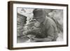 Man Panning Gold at Pinos Altos, New Mexico-Russell Lee-Framed Photo