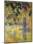 Man Picking Fruit from a Tree, 1897-Paul Gauguin-Mounted Premium Giclee Print