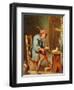 Man Playing a Fiddle, 1800-50-David the Younger Teniers-Framed Giclee Print