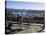 Man Playing a Saxophone at Morne Fortune, with a View Over Castries, St. Lucia, West Indies-Yadid Levy-Stretched Canvas