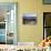 Man Playing a Saxophone at Morne Fortune, with a View Over Castries, St. Lucia, West Indies-Yadid Levy-Framed Photographic Print displayed on a wall