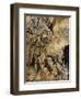 Man Playing Flute to Gnomes-Arthur Rackham-Framed Art Print