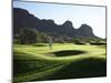 Man Playing Golf on Course-Ryan Mcvay-Mounted Photographic Print