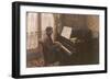 Man Playing Piano, 1876-Gustave Caillebotte-Framed Giclee Print