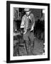 Man Playing Quoits, Like Horse Shoes, in an English Pub-Hans Wild-Framed Photographic Print