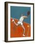 Man Playing Tennis-Marie Bertrand-Framed Giclee Print