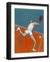 Man Playing Tennis-Marie Bertrand-Framed Giclee Print