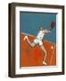 Man Playing Tennis-Marie Bertrand-Framed Giclee Print