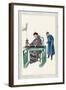 Man Playing the Zheng-null-Framed Giclee Print