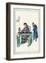 Man Playing the Zheng-null-Framed Giclee Print