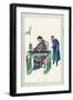 Man Playing the Zheng-null-Framed Giclee Print