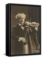 Man Playing Violin-null-Framed Stretched Canvas
