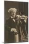 Man Playing Violin-null-Mounted Art Print
