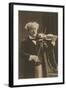 Man Playing Violin-null-Framed Art Print