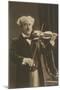 Man Playing Violin-null-Mounted Art Print