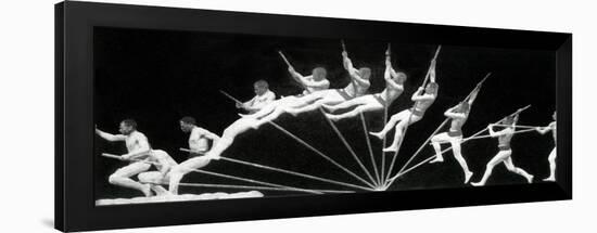 Man Pole Vaulting, 1884-Science Source-Framed Giclee Print