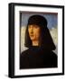 Man Portrait, 15Th Century (Oil on Wood)-Giovanni Bellini-Framed Giclee Print