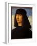 Man Portrait, 15Th Century (Oil on Wood)-Giovanni Bellini-Framed Giclee Print