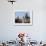 Man Practicing Taiji on the Bund, Shanghai, China-Keren Su-Framed Photographic Print displayed on a wall