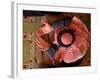 Man Prays at At Sunni Muslim Um Al-Qura Mosque in Baghdad, Iraq-null-Framed Photographic Print