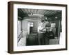 Man Preparing Tea Inside His Camping Trailer-null-Framed Photo