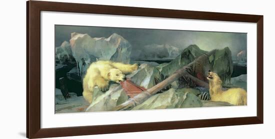 Man Proposes, God Disposes-Edwin Henry Landseer-Framed Premium Giclee Print
