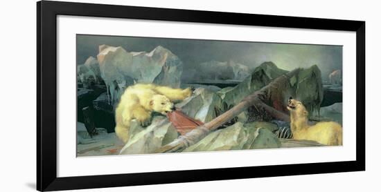 Man Proposes, God Disposes-Edwin Henry Landseer-Framed Premium Giclee Print