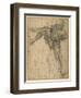 Man Pulling on a Rope, His Left Leg Rehearsed a Second Time-Lodovico Carracci-Framed Giclee Print