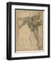 Man Pulling on a Rope, His Left Leg Rehearsed a Second Time-Lodovico Carracci-Framed Giclee Print