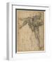 Man Pulling on a Rope, His Left Leg Rehearsed a Second Time-Lodovico Carracci-Framed Giclee Print