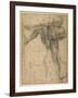 Man Pulling on a Rope, His Left Leg Rehearsed a Second Time-Lodovico Carracci-Framed Giclee Print