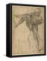 Man Pulling on a Rope, His Left Leg Rehearsed a Second Time-Lodovico Carracci-Framed Stretched Canvas