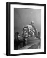 Man Racing in the Midget Auto Race-Ralph Morse-Framed Photographic Print