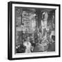 Man Reading About Election Straw Votes at Harry's New York Bar-Yale Joel-Framed Photographic Print