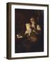 Man Reading by Candlelight, 1805-08 (Oil on Canvas)-Rembrandt Peale-Framed Giclee Print