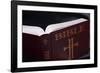 Man reading The Holy Bible, France-Godong-Framed Photographic Print