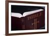 Man reading The Holy Bible, France-Godong-Framed Photographic Print