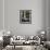 Man Reading the Koran in a Doha Mosque, Doha, Qatar, Middle East-Godong-Framed Photographic Print displayed on a wall