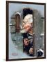 Man Reading Thermometer (or Fifteen Below Zero)-Norman Rockwell-Framed Giclee Print