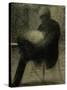 Man Reading-Georges Seurat-Stretched Canvas