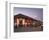 Man Rideing Bike Past Restaurant on Calle La Calzada, Granada, Nicaragua, Central America-Jane Sweeney-Framed Photographic Print