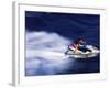 Man Riding a Jet Ski-null-Framed Photographic Print