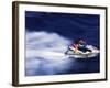 Man Riding a Jet Ski-null-Framed Photographic Print