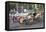 Man Riding Cyclo, Hue, Thua Thien-Hue, Vietnam, Indochina, Southeast Asia, Asia-Ian Trower-Framed Stretched Canvas