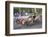 Man Riding Cyclo, Hue, Thua Thien-Hue, Vietnam, Indochina, Southeast Asia, Asia-Ian Trower-Framed Photographic Print