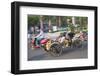 Man Riding Cyclo, Hue, Thua Thien-Hue, Vietnam, Indochina, Southeast Asia, Asia-Ian Trower-Framed Photographic Print