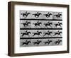 Man Riding Galloping Horse-null-Framed Photographic Print