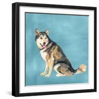 Man's Best Friend II-Debbie Nicholas-Framed Photographic Print